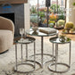 Metal table set