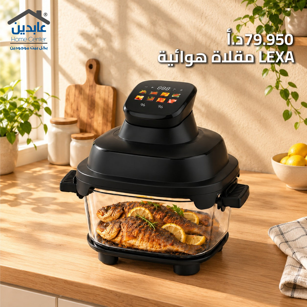 مقلاة هوائية LEXA