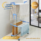 Vertical clothes drying rack