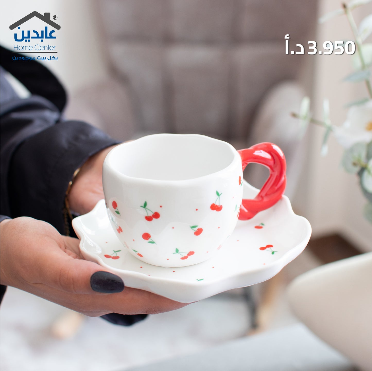 Mug and Saucer Set