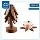 Wooden coasters set