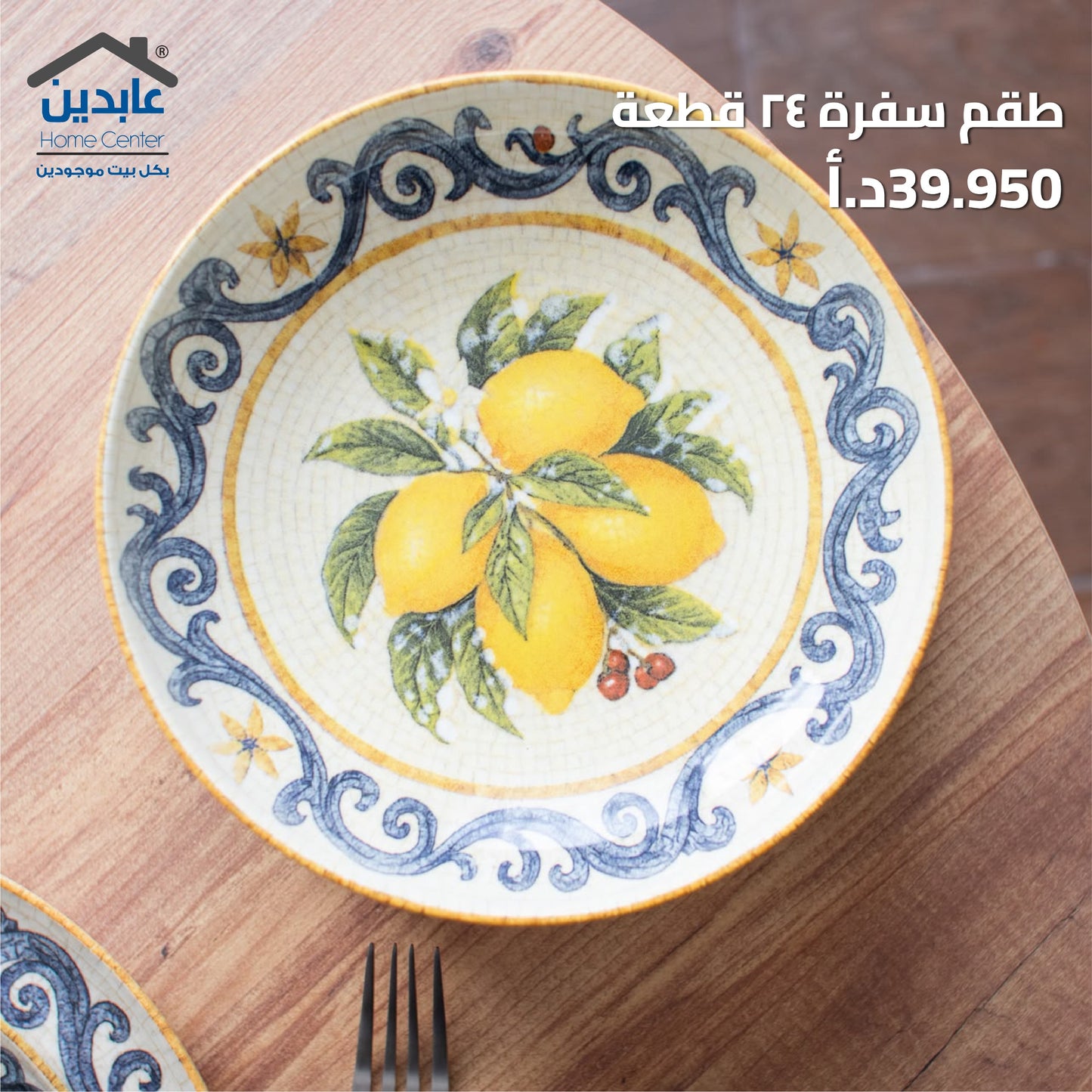 طقم سفرة 24 قطعة