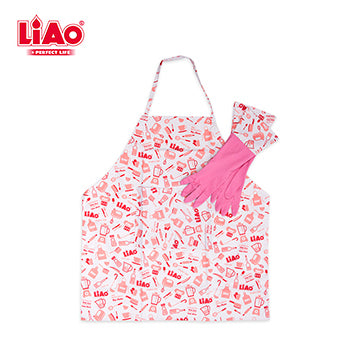 Kitchen apron with handles