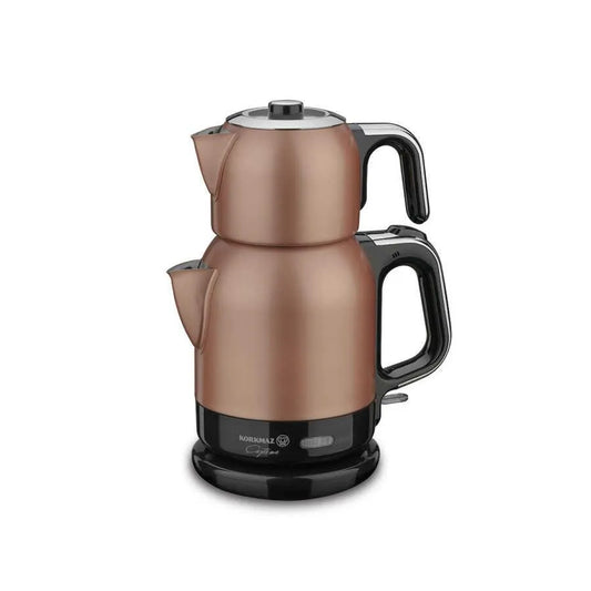Korkmaz Double-Deck Electric Teapot