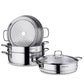 Korkmaz steel cookware set