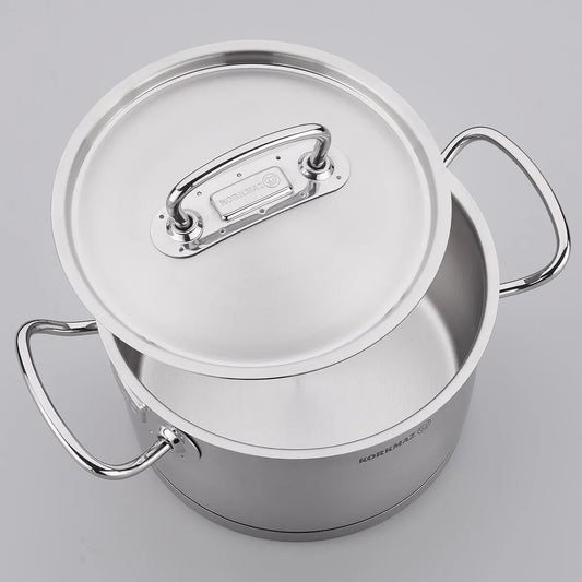Korkmaz 8-piece cookware set + frying pan