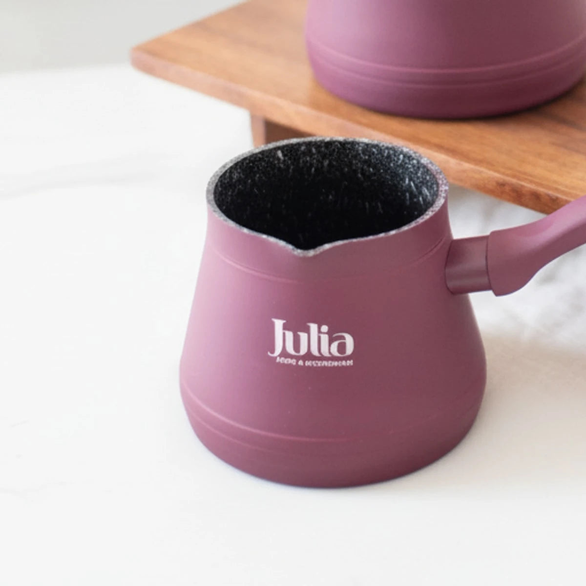 بكرج قهوة جرانيت بيرغندي JULIA