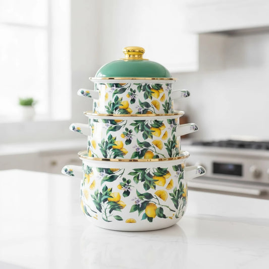 طقم طناجر معدن