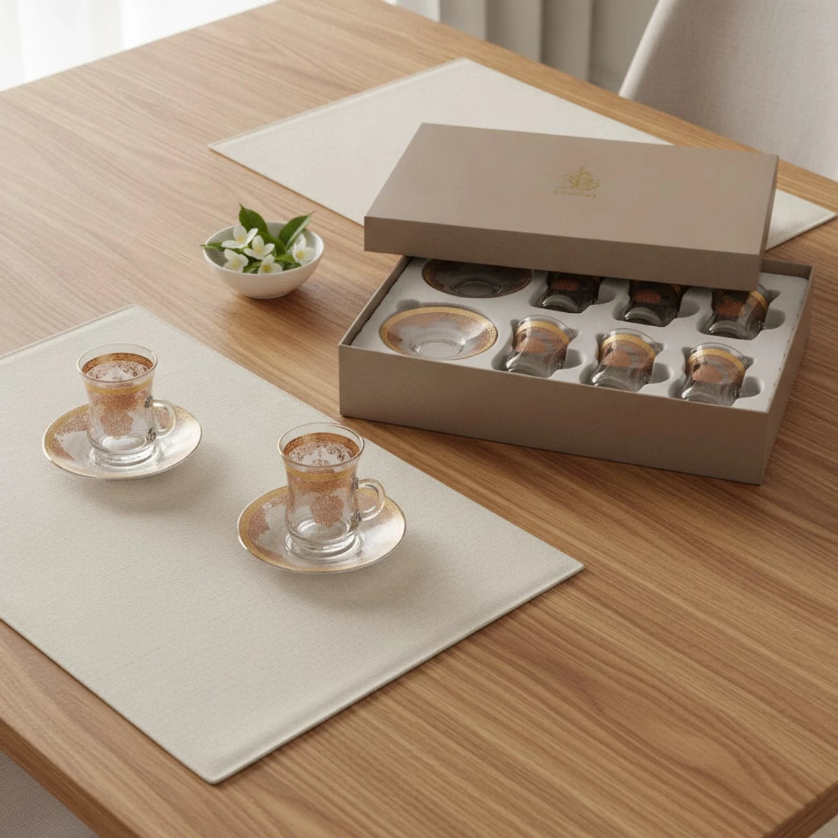 طقم استكانات شاي Dimlaj