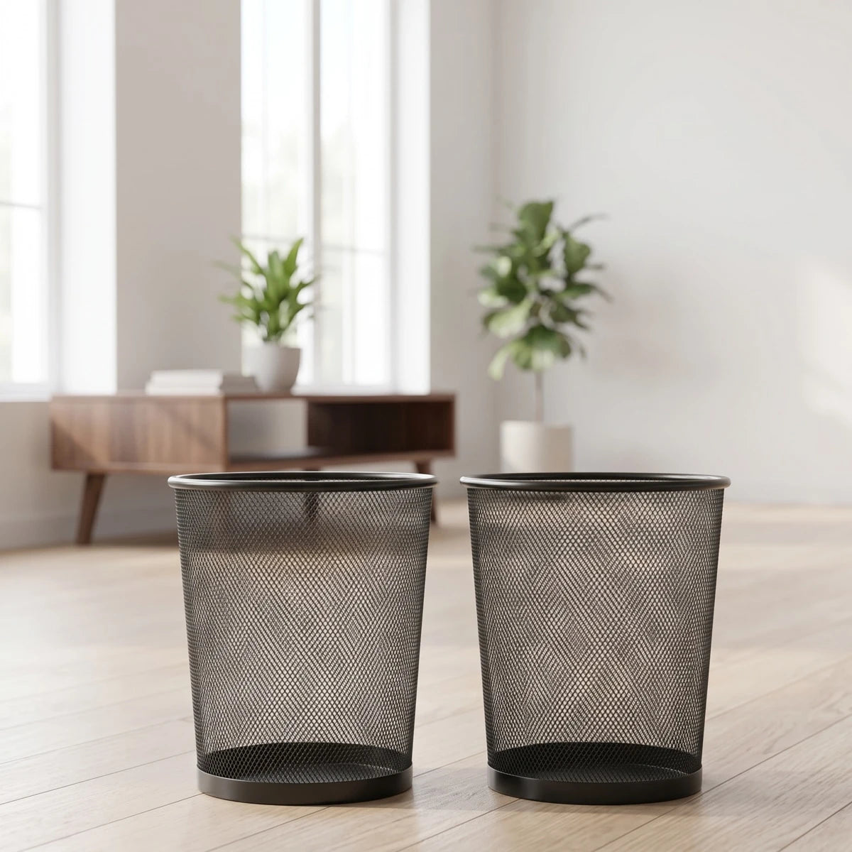 سلة مهملات شبكية معدنية - عابدين Home Center