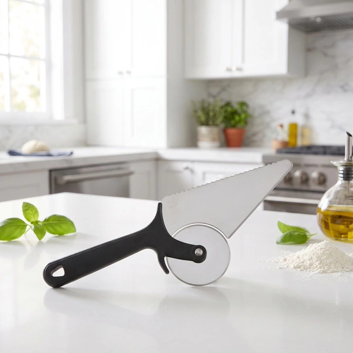 قطاعة بيتزا ستانلس ستيل - Pizza Master