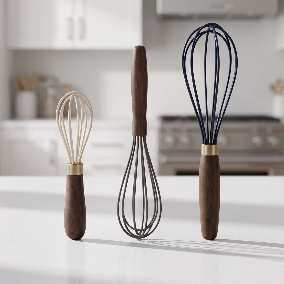 خفاقات يدوية - طقم 3 قطع بمقابض خشبية - عابدين Home Center
