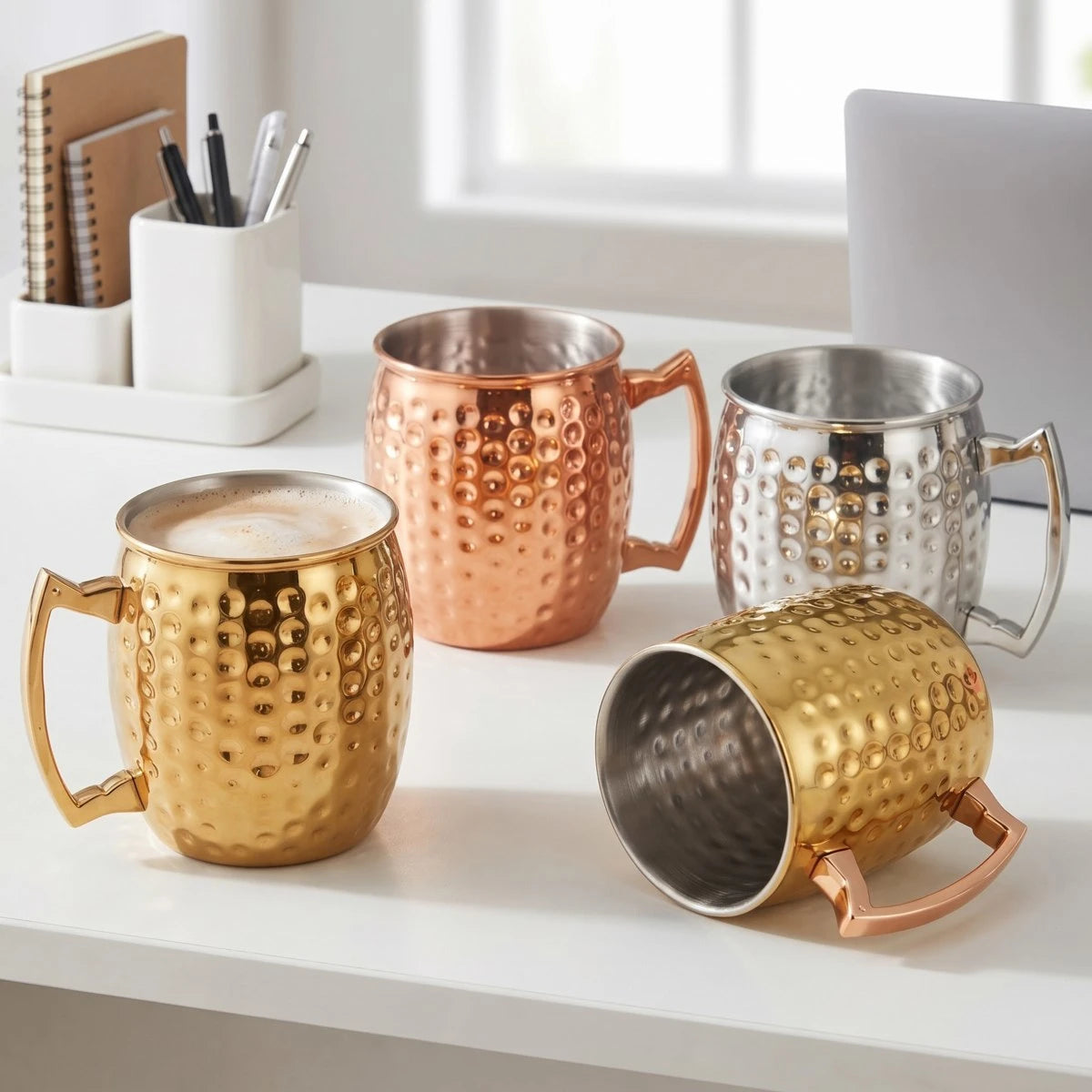 مج ستيل بتصميم مطروق