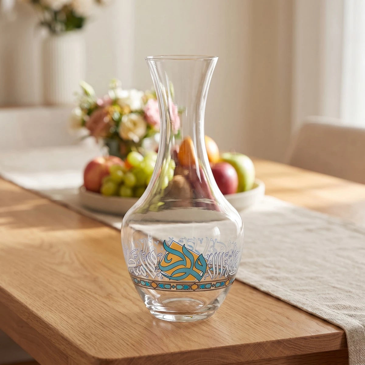 شاف عصير زجاجي بزخارف عربية - Dimlaj Sparkle 1500 مل