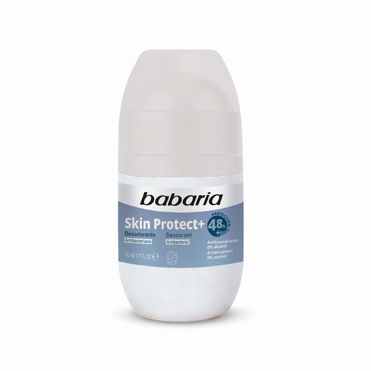 مزيل عرق Skin Protect+ مضاد للبكتيريا بدون كحول - Babaria