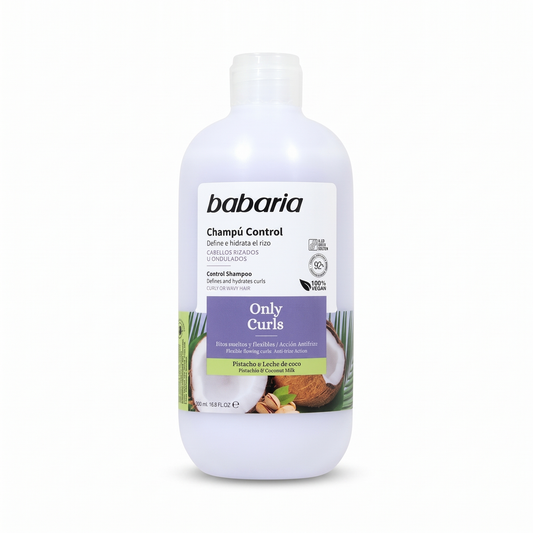 شامبو Only Curls للشعر المجعد والمموج بالفستق وحليب جوز الهند - Babaria
